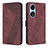 Leather Case Stands Flip Cover Holder H04X for Huawei Honor X5 Plus