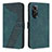 Leather Case Stands Flip Cover Holder H04X for Huawei Nova 9 SE Green