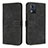 Leather Case Stands Flip Cover Holder H04X for Motorola Moto E13 Black