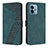 Leather Case Stands Flip Cover Holder H04X for Motorola Moto G 5G (2023)