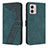 Leather Case Stands Flip Cover Holder H04X for Motorola Moto G53 5G