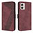 Leather Case Stands Flip Cover Holder H04X for Motorola Moto G53 5G