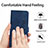 Leather Case Stands Flip Cover Holder H04X for Nothing Phone 1
