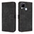 Leather Case Stands Flip Cover Holder H04X for Realme 7i RMX2193 Black