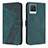 Leather Case Stands Flip Cover Holder H04X for Realme 8 Pro