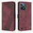 Leather Case Stands Flip Cover Holder H04X for Realme C31