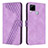 Leather Case Stands Flip Cover Holder H04X for Realme Narzo 20 Purple