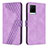 Leather Case Stands Flip Cover Holder H04X for Vivo Y21