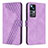Leather Case Stands Flip Cover Holder H04X for Xiaomi Mi 12T 5G Purple