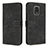 Leather Case Stands Flip Cover Holder H04X for Xiaomi Poco M2 Pro Black