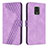 Leather Case Stands Flip Cover Holder H04X for Xiaomi Poco M2 Pro Purple