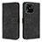 Leather Case Stands Flip Cover Holder H04X for Xiaomi Redmi 10 Power Black