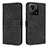 Leather Case Stands Flip Cover Holder H04X for Xiaomi Redmi 9 Activ Black