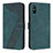 Leather Case Stands Flip Cover Holder H04X for Xiaomi Redmi 9A