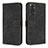 Leather Case Stands Flip Cover Holder H04X for Xiaomi Redmi Note 11 4G (2022) Black