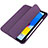 Leather Case Stands Flip Cover Holder H05 for Apple iPad 10.9 (2022) Purple