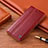 Leather Case Stands Flip Cover Holder H05P for Motorola Moto G Play Gen 2