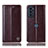 Leather Case Stands Flip Cover Holder H05P for Motorola Moto G71s 5G