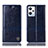 Leather Case Stands Flip Cover Holder H05P for OnePlus Nord CE 2 Lite 5G Blue