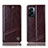 Leather Case Stands Flip Cover Holder H05P for Oppo A56S 5G