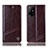 Leather Case Stands Flip Cover Holder H05P for Oppo A94 5G