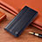 Leather Case Stands Flip Cover Holder H05P for Samsung Galaxy A12 Nacho