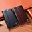 Leather Case Stands Flip Cover Holder H05P for Samsung Galaxy M12