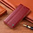 Leather Case Stands Flip Cover Holder H05P for Vivo iQOO 9 Pro 5G