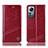 Leather Case Stands Flip Cover Holder H05P for Xiaomi Mi 12S 5G Red