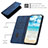 Leather Case Stands Flip Cover Holder H05X for Nothing Phone 1