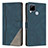 Leather Case Stands Flip Cover Holder H05X for Realme 7i RMX2193