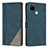 Leather Case Stands Flip Cover Holder H05X for Realme C21Y