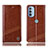 Leather Case Stands Flip Cover Holder H06P for Motorola Moto G31