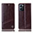 Leather Case Stands Flip Cover Holder H06P for Oppo Reno7 5G