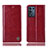 Leather Case Stands Flip Cover Holder H06P for Realme Q3t 5G