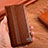 Leather Case Stands Flip Cover Holder H06P for Samsung Galaxy S21 5G