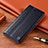 Leather Case Stands Flip Cover Holder H06P for Samsung Galaxy S21 5G