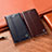 Leather Case Stands Flip Cover Holder H06P for Samsung Galaxy S21 5G