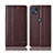 Leather Case Stands Flip Cover Holder H07P for Motorola Moto G50 5G