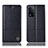 Leather Case Stands Flip Cover Holder H07P for Oppo A93s 5G