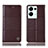 Leather Case Stands Flip Cover Holder H07P for Oppo Reno8 Pro 5G