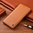 Leather Case Stands Flip Cover Holder H07P for Realme GT Neo6 5G Orange