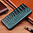 Leather Case Stands Flip Cover Holder H08P for Apple iPhone 11 Blue