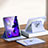 Leather Case Stands Flip Cover Holder H09 for Apple iPad 10.9 (2022) Purple