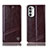 Leather Case Stands Flip Cover Holder H09P for Motorola MOTO G52