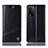 Leather Case Stands Flip Cover Holder H09P for Oppo A93s 5G