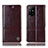 Leather Case Stands Flip Cover Holder H09P for Oppo A94 5G