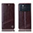 Leather Case Stands Flip Cover Holder H09P for Oppo K9 Pro 5G