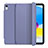 Leather Case Stands Flip Cover Holder H10 for Apple iPad 10.9 (2022) Lavender Gray