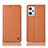 Leather Case Stands Flip Cover Holder H10P for OnePlus Nord CE 2 Lite 5G Orange